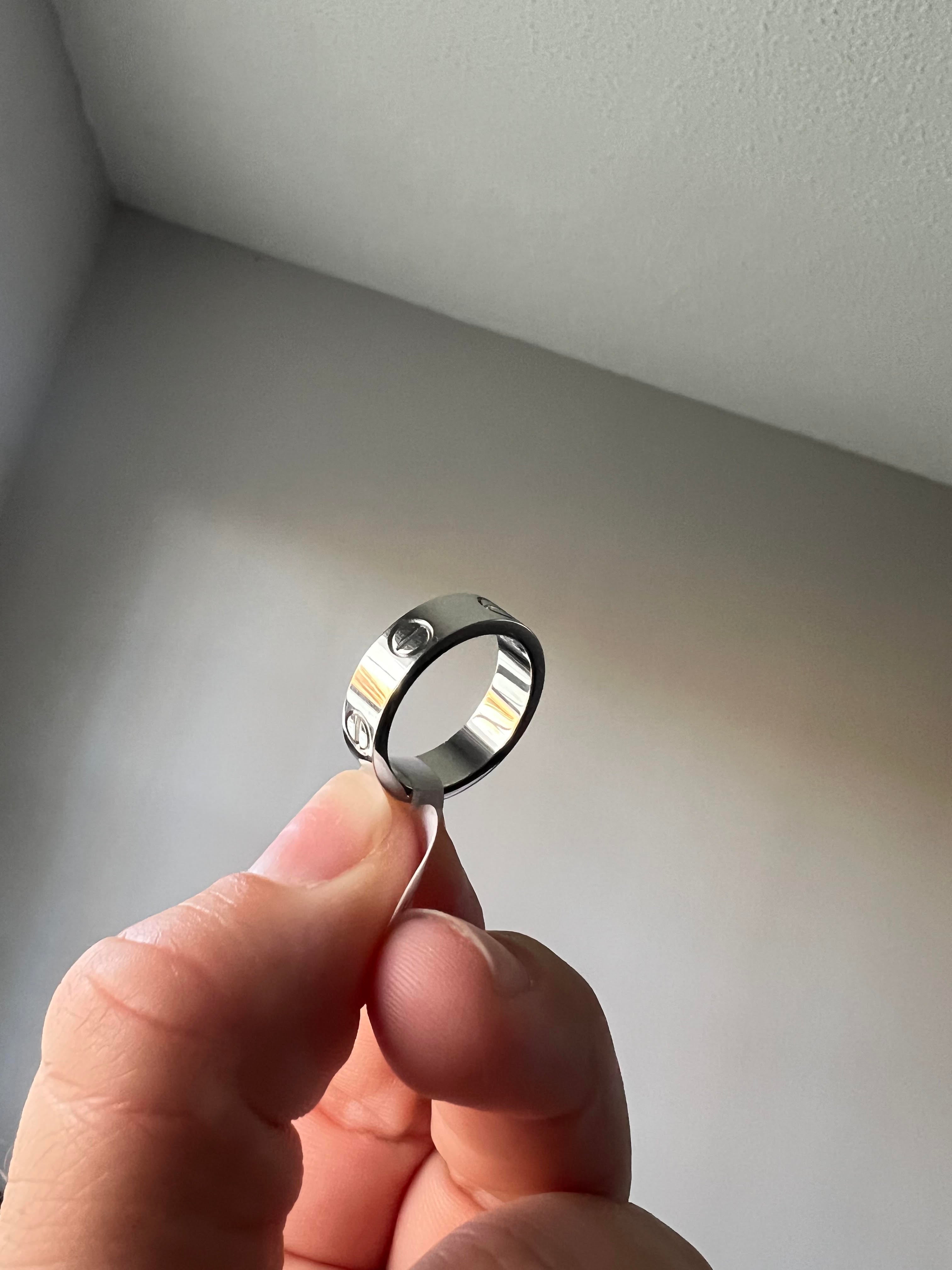 Second Hand Cartier Ellipse Rings | Collector Square